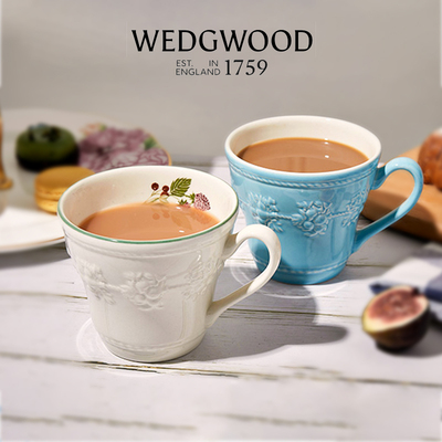 WEDGWOOD马克杯陶瓷咖啡杯礼物
