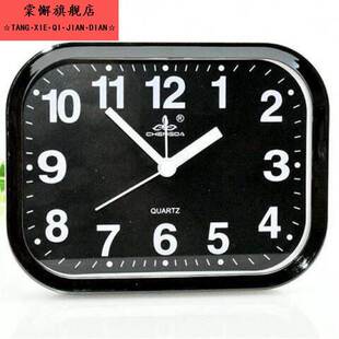 闹钟老人专用时钟大字夜灯床头摆件儿童学生桌面卧室现代座钟