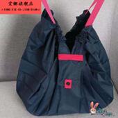 日本折叠风琴购物袋手提大容量收纳袋布袋单肩便携式 旅行包买菜包