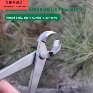 日本球形树瘤球节钳盆景树枝修剪钳专业平口胡桃钳盆景工具球节剪