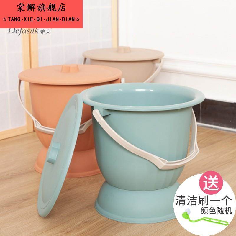 孕妇尿桶大人家用防臭女卧室老人小便器起夜尿壶痰盂尿盆防滑带盖