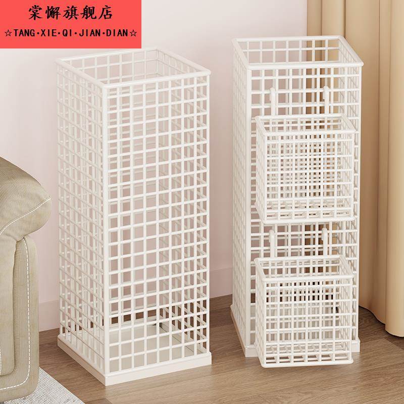 瑜伽垫收纳筐家用运动器械整理神器羽毛球拍收纳篮健身器材置物架