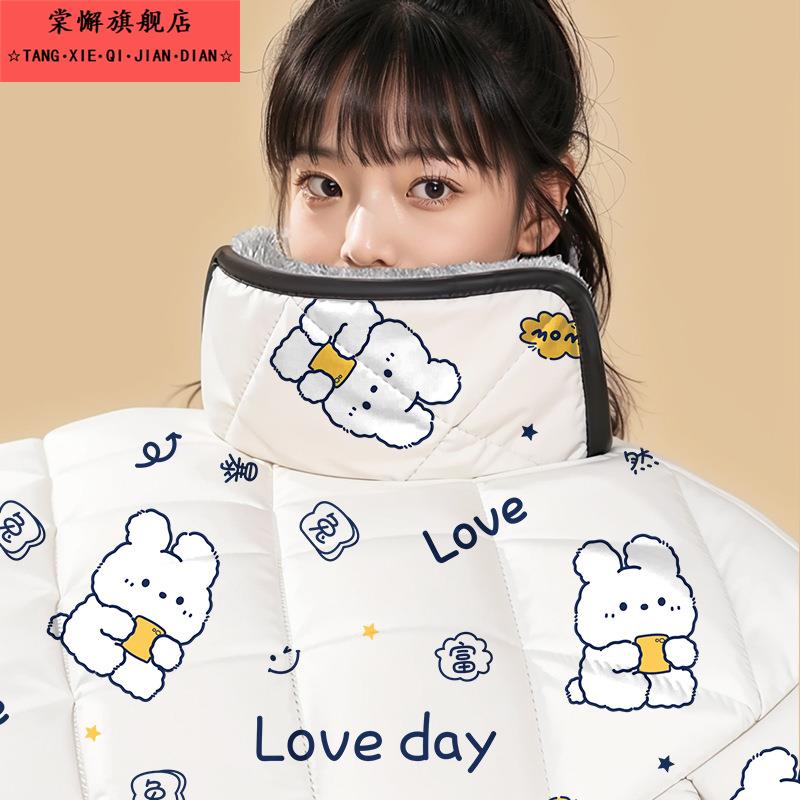 电动自行车挡风被冬季加绒加厚小型电瓶踏板防水防风罩通用25新款