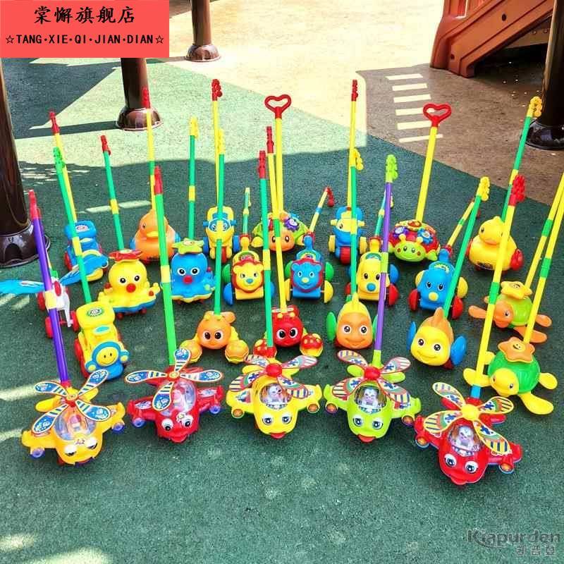 宝宝学步车儿童1一2岁玩具推推乐手推飞机小推车男孩推着走的益智