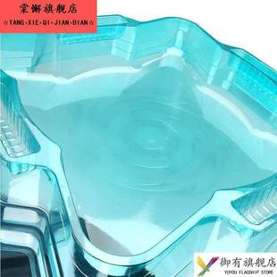 陀螺盘大号加厚爆旋陀螺战斗盘男孩玩具双人旋转陀螺对决盘通用