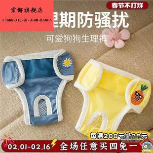 宠物生理裤母姨妈裤母猫避孕裤公猫男生猫咪安全裤猫裤子防交配