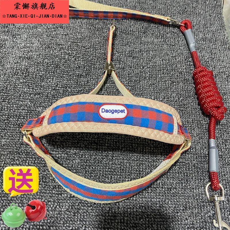 狗狗牵引绳防挣脱小型犬泰迪狗比熊狗链子遛狗胸背带幼犬宠物狗绳