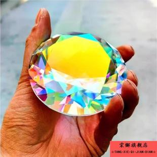 宝石水晶儿童玩具女孩彩色钻石宝藏男孩玻璃钻石玩具仿真宝箱盒