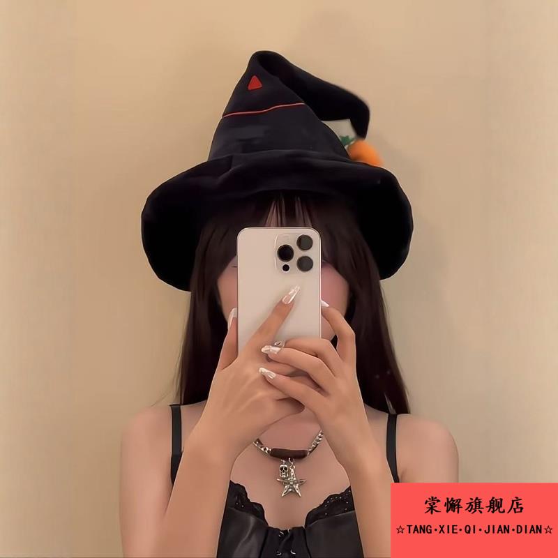【万圣节装饰】南瓜帽子会动会唱歌万圣节cos服配饰搞怪小恶魔帽