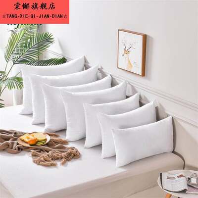 高弹长方形抱枕芯沙发靠垫十字绣内胆大号靠枕定制腰枕靠背芯6080