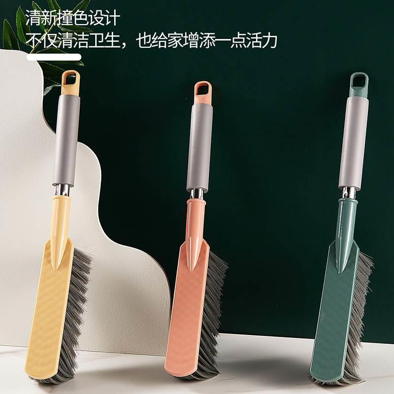 洗地毯刷长柄厕所浴室家用软毛刷清洁手持两用卫生间刷子除尘床刷