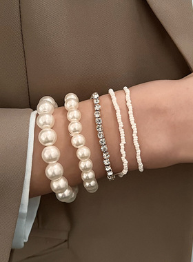 欧美珍珠手链girlNewP