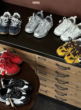 『RetroWave』复古撞色儿童运动鞋波浪纹户外童鞋春秋256271