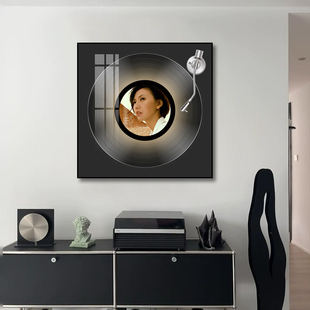 孙燕姿周边挂画家用客厅高端黑胶唱片音响桌面摆件专辑海报装饰画