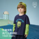 舒适亲肤男童假两件长袖 askjunior儿童T恤2025秋季 新款 圆领上衣
