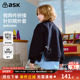 新款 ask男童针织拼接拍套下摆衬衫 2026春秋季 儿童上衣外套