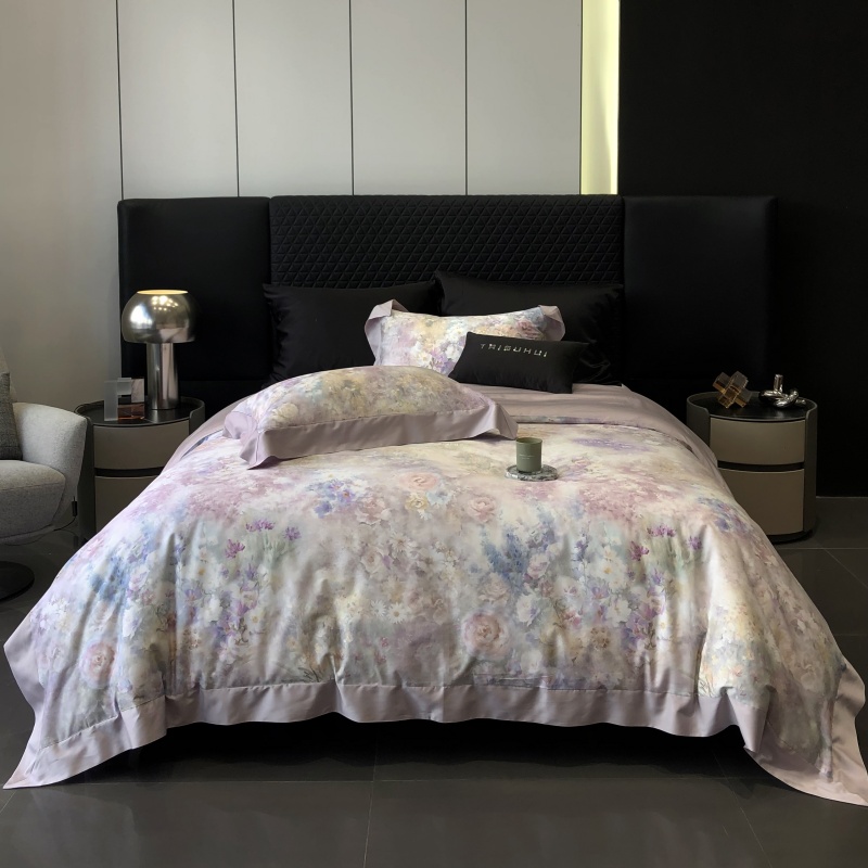 100S长绒棉数码印花四件套