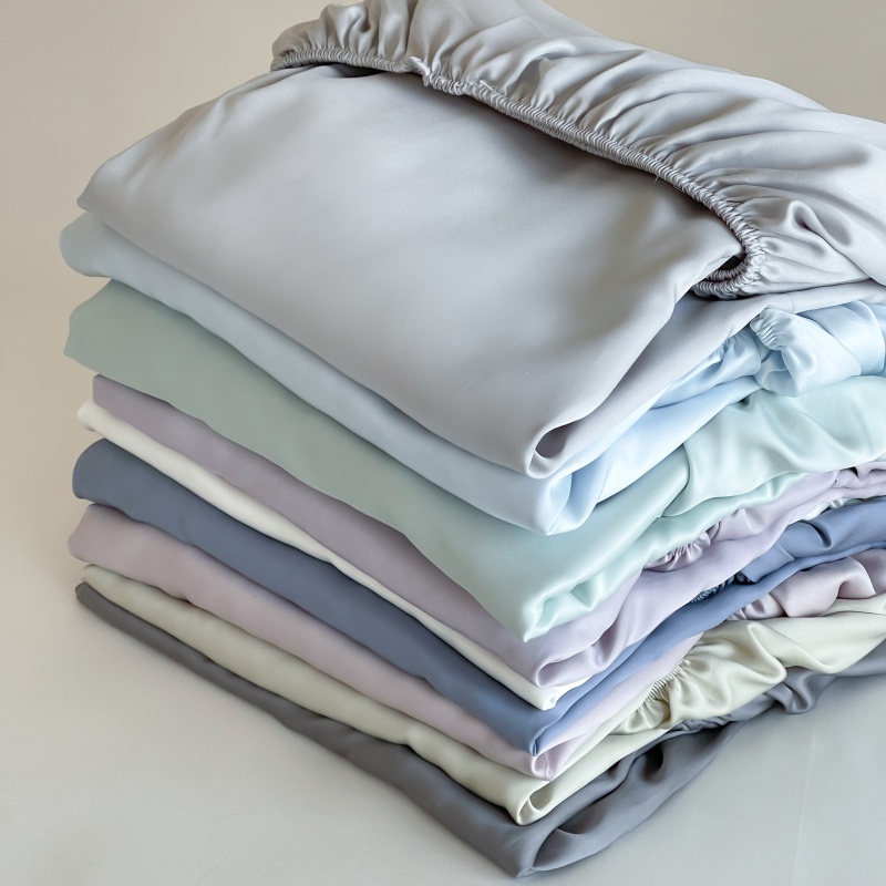 莱赛尔天丝床笠单件纯色简约