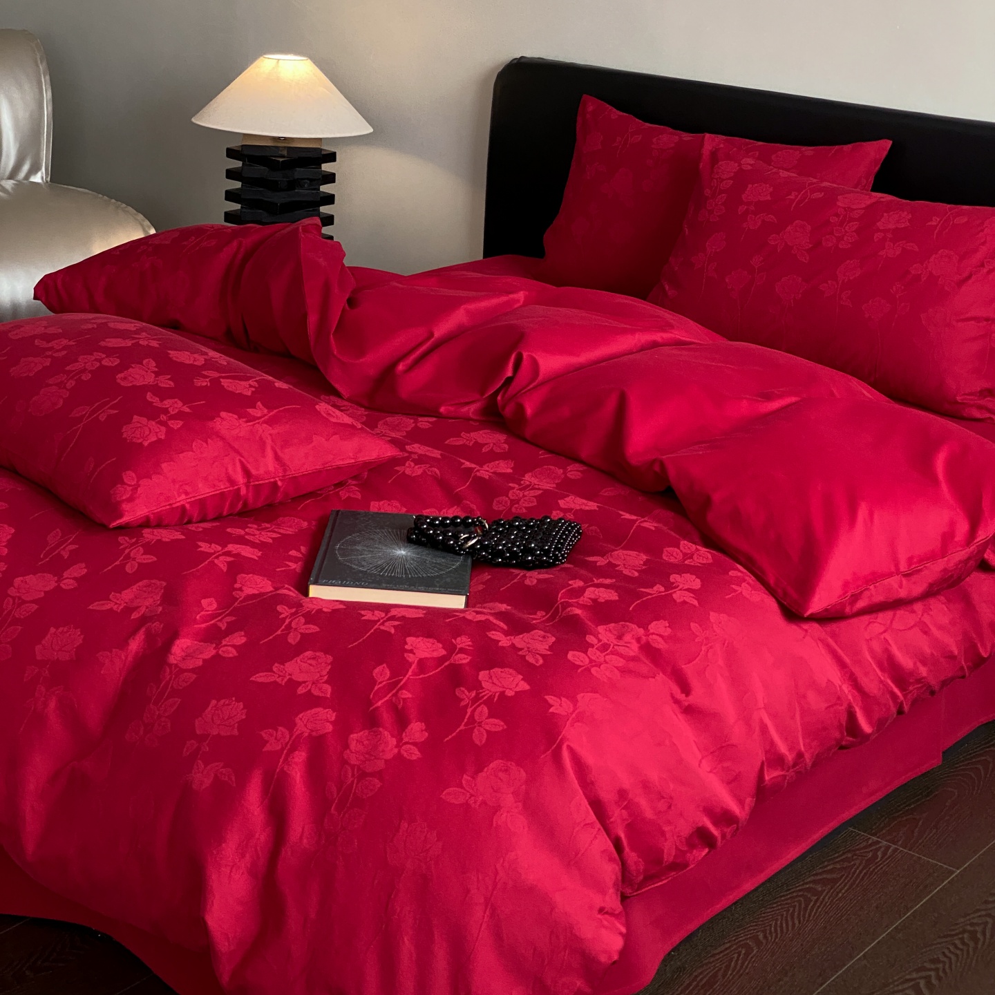 全棉提花四件套被套B版磨毛保暖