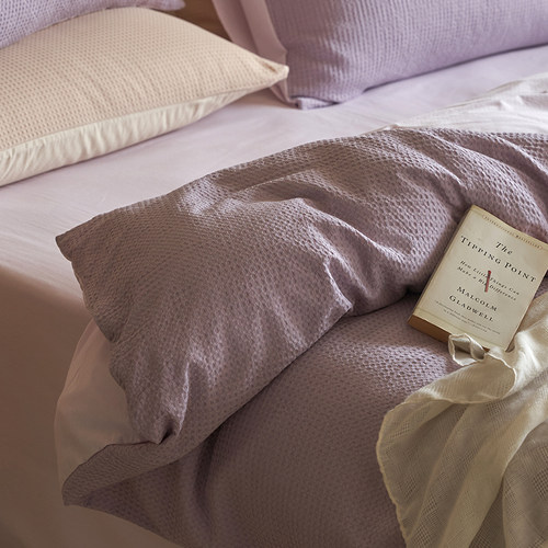 60S全棉面 A版华夫格工艺 B版水洗棉工艺