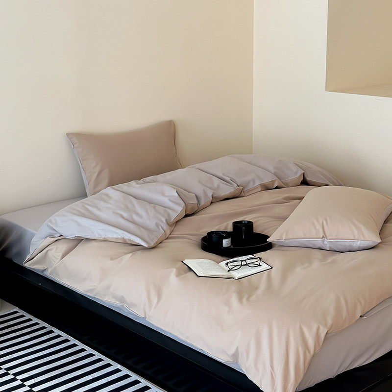 ROLAND LIVE秋冬60S纯棉磨毛四件套加厚保暖全棉被套床笠床单床品,床上用品,床品套件/四件套/多件套,淘宝优惠券,粉丝福利购,淘宝优惠卷