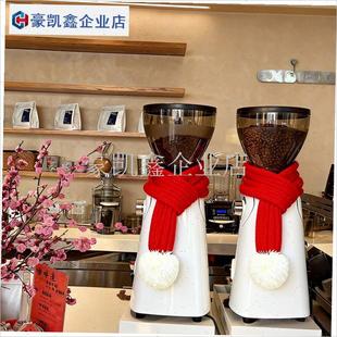 2026马年元旦装饰咖啡机w围巾新年店铺磨豆机挂饰氛围感拍照道具.
