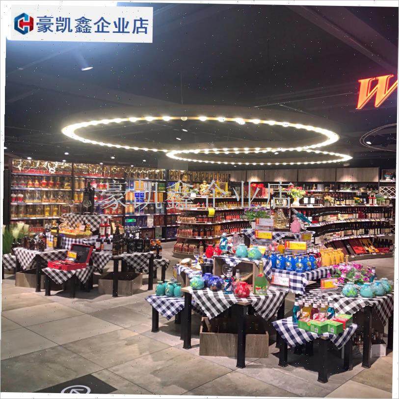 新款加厚n超市堆头美陈格子布展台方形水果装饰垫布商场创意陈列.