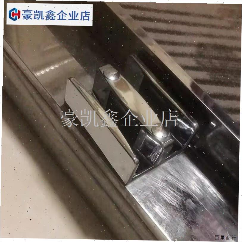 淋浴房配件浴室移l门限位器玻璃门止摆器移门滑块玻璃门防撞定位.
