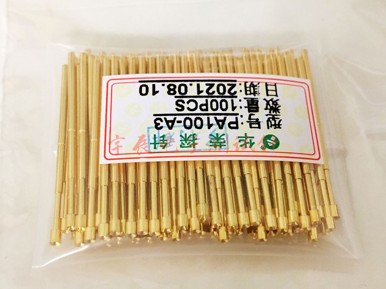 华荣P100-A3探针1.8凹头