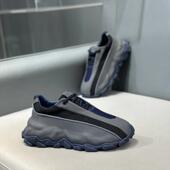 低帮皮面舒适加绒韩版 新款 系带增高厚底男鞋 Zongcaileader潮冬季