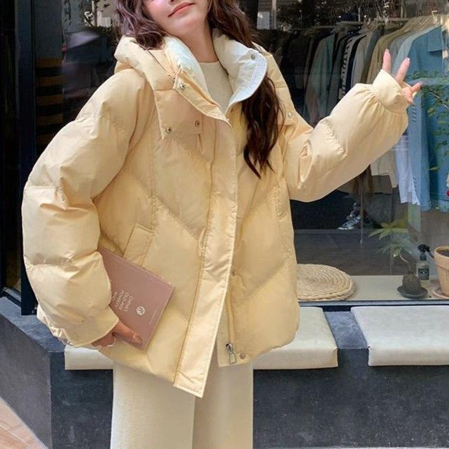 短款棉衣女冬季2025年学