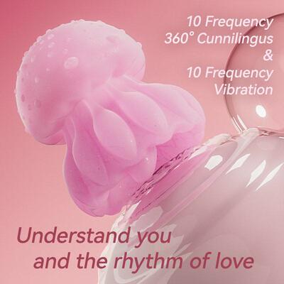 Vibration LED Tongue Licking Vibrator for Women G Spot Toys