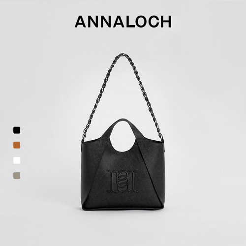 ANNALOCH大容量JILL托特单肩包