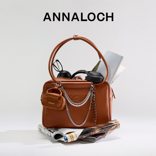 ANNALOCH可持续单肩手提公文包