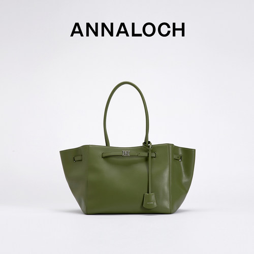 ANNALOCH摩根系列软皮托特包春夏