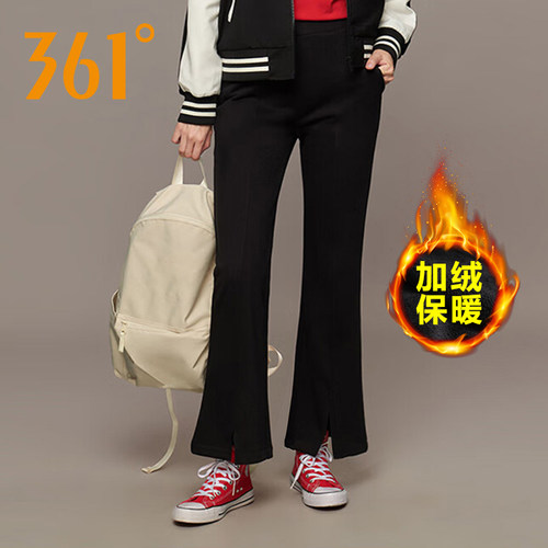 2024冬季新款针织运动长裤