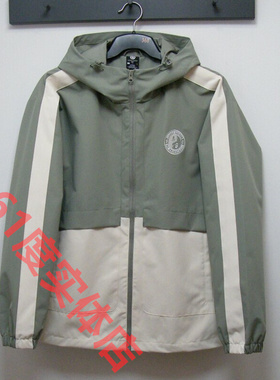 361男装单风衣专柜正品2025春季新款防风连帽休闲运动外套1606S