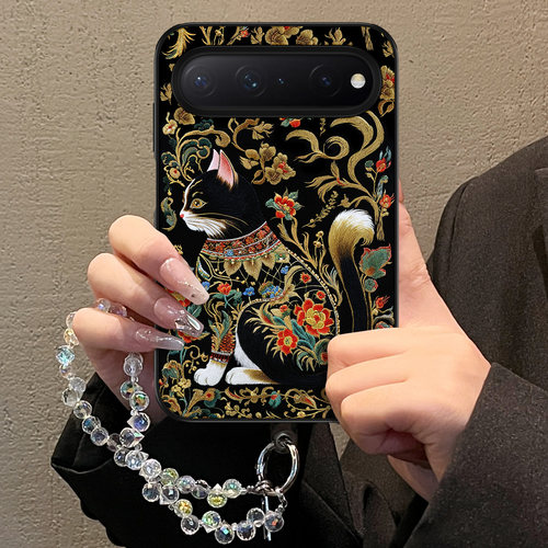 猫咪适用华为pura x view手机壳新款高级感puraxview阔直板时尚轻奢女款view国潮风防摔保护套