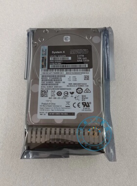 联想X3550 X3500 X3650 M5 X3850 X6 2.4T SAS 01GV071 2.4TB硬盘