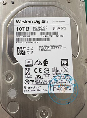 西数10T硬盘WUS721010ALE6L94