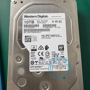 西数10T硬盘WUS721010ALE6L4 WD 10T HC330监控盘机械硬盘空气盘