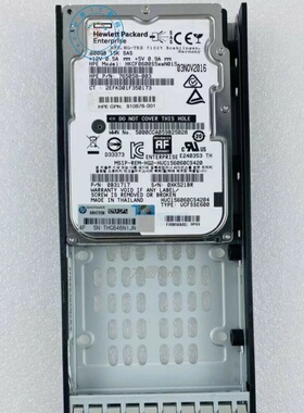 HP 3PAR 8000 K2P98AK2P98B 810764-001 600GB15K12G SAS 2.5硬盘