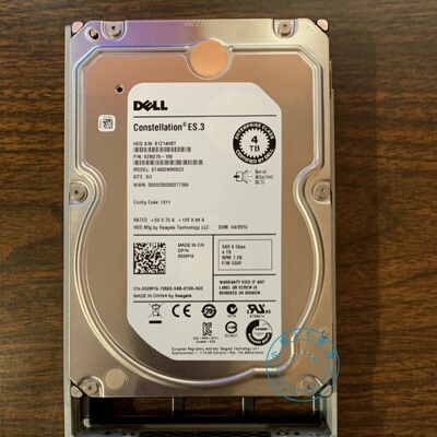 Dell/戴尔4TBSAS7200转