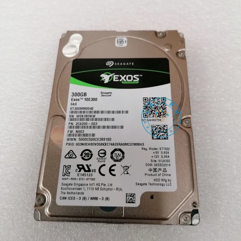 ST300MM0048/ST300MM0008 300G SAS 10K 12G 2.5 服务器硬盘 - 实物图