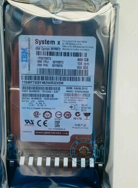 IBM 90Y8873 600G 10K SAS 6G 2.5 90Y8872 90Y8876 硬盘