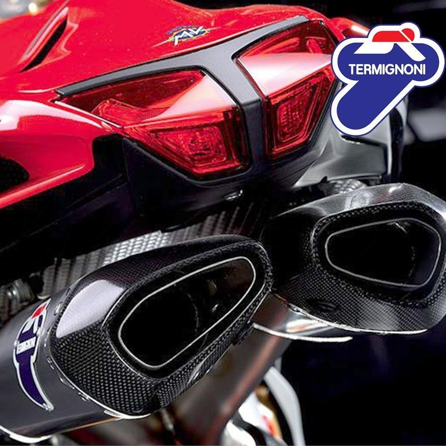 TERMIGNONI 钛碳赛车排气管 MV AGUSTA F4 2010-2020