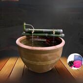 粗陶老式 大水缸养鱼睡莲缸庭院陶瓷水缸户外造景彷古特大号荷花缸