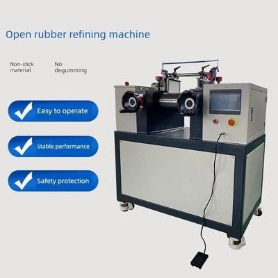 小型炼胶机 橡胶硅胶热炼水冷电加热开炼机6寸实验室双辊混炼机