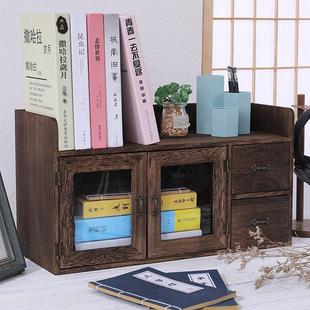 普洱茶盒实木茶盘茶具配件茶饼架收纳柜抽屉桌面茶叶收纳盒置物架