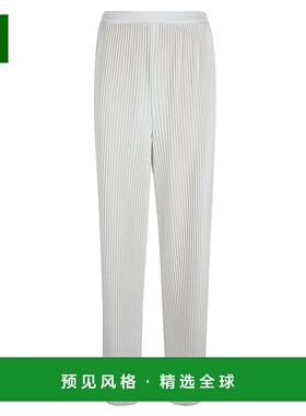 1h可退 香港直邮Fabiana Filippi 女士 褶襉羅紋長褲 PAD272W349I